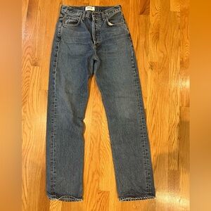 Agolde Women's Straight Leg Jeans - Blue